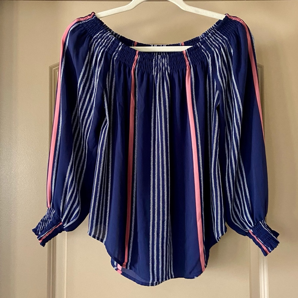 Express Long Sleeve Dressy Top